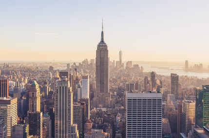 In treno nella East Coast